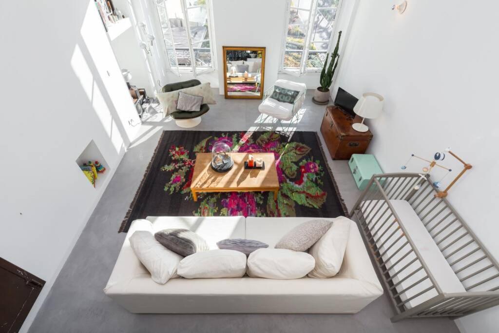 Апартаменты 06J - Superb Duplex Loft With Ac - Sea View Ницца Экстерьер фото