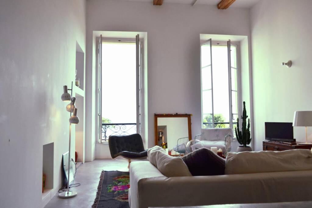 Апартаменты 06J - Superb Duplex Loft With Ac - Sea View Ницца Экстерьер фото